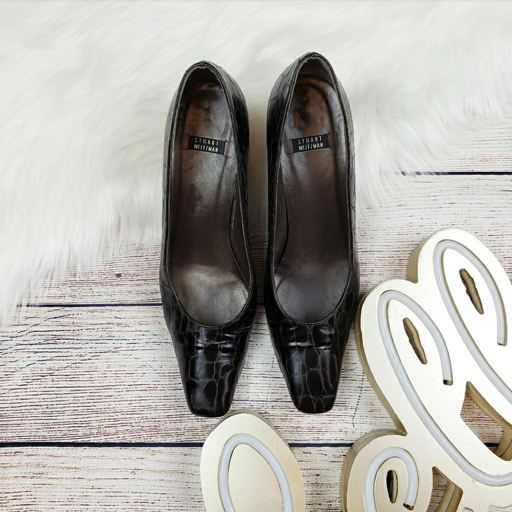 Stuart Weitzman | Dark brown pumps